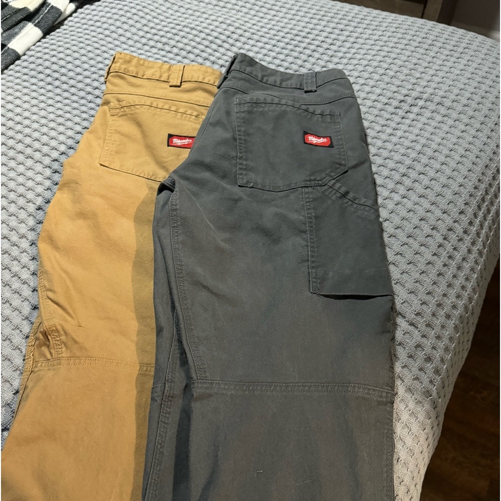 Men’s Milwaukee Work Pants 34x32